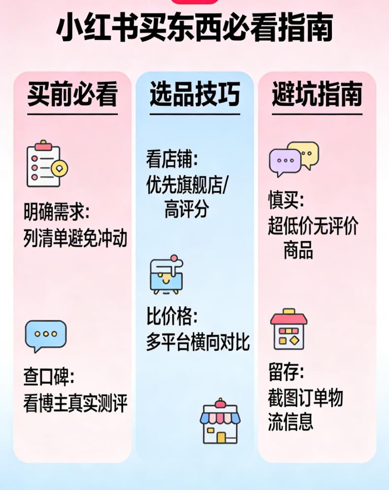 小红书买东西｜真实避坑经验，新手必看（无废话）